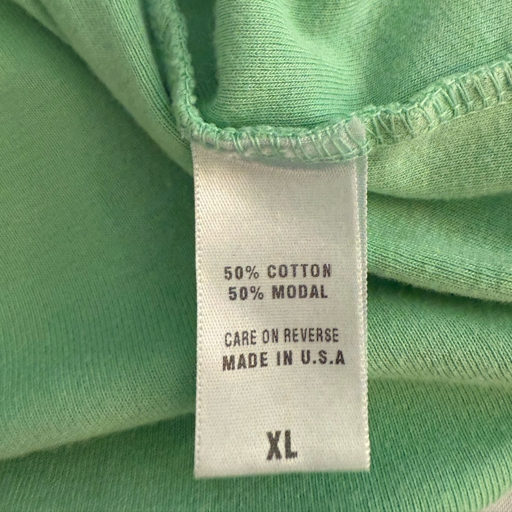 Barbara Lesser 3/4 Sleeve Top Front Ruching with Front Silver Zipper - Picture 9 of 10